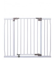Varnostna vrata Dreambaby Liberty  Xtra (99 - 105,5 cm) kovinska bela - pod pritiskom